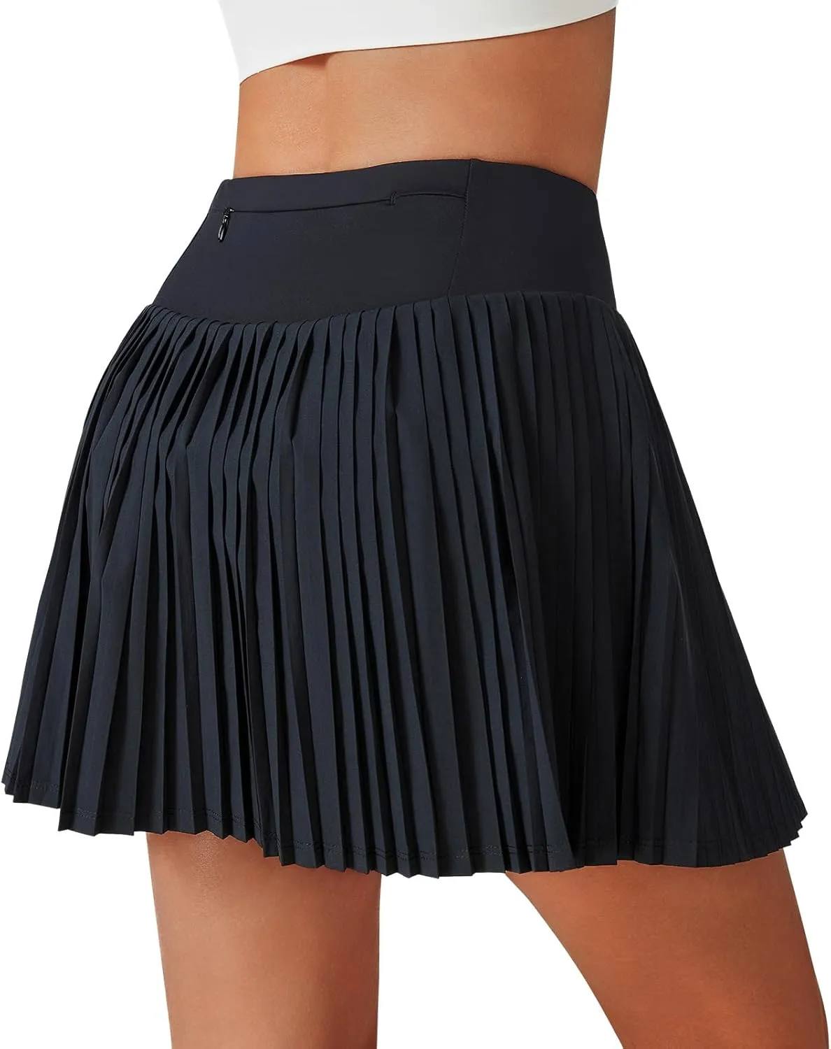 ANIVIVO Women's Pleated Tennis Skirts High Waisted Golf Skorts for Woman Workout Athletic Skorts Skirts with Shorts