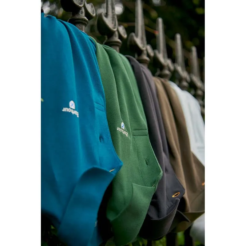 Barbour Sports Mens Polo Shirt - Dark Olive