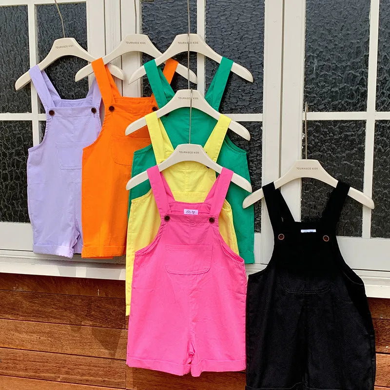 Candy-Coloured Unisex Children's Jumpsuit
