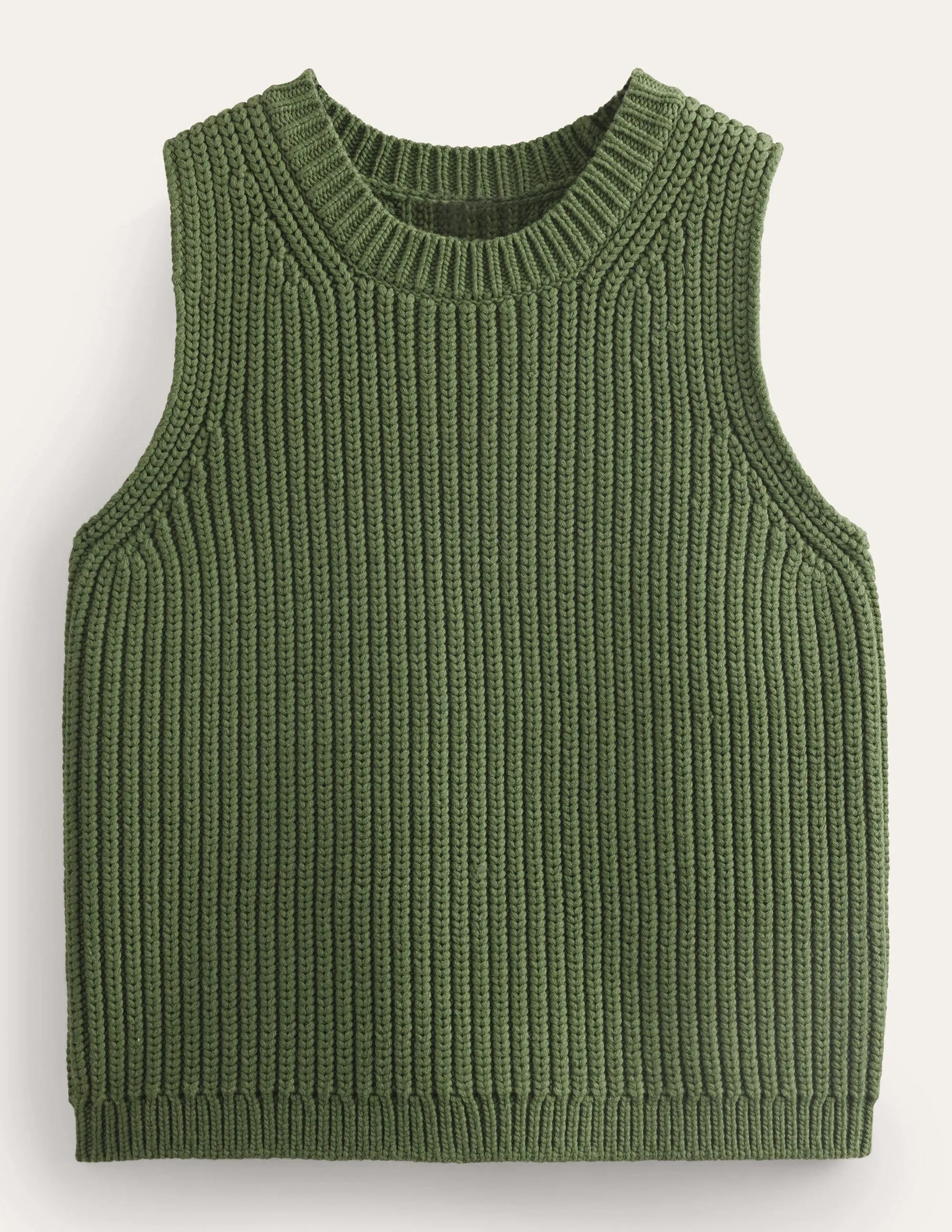 Chunky Ribbed Tank-Spruce