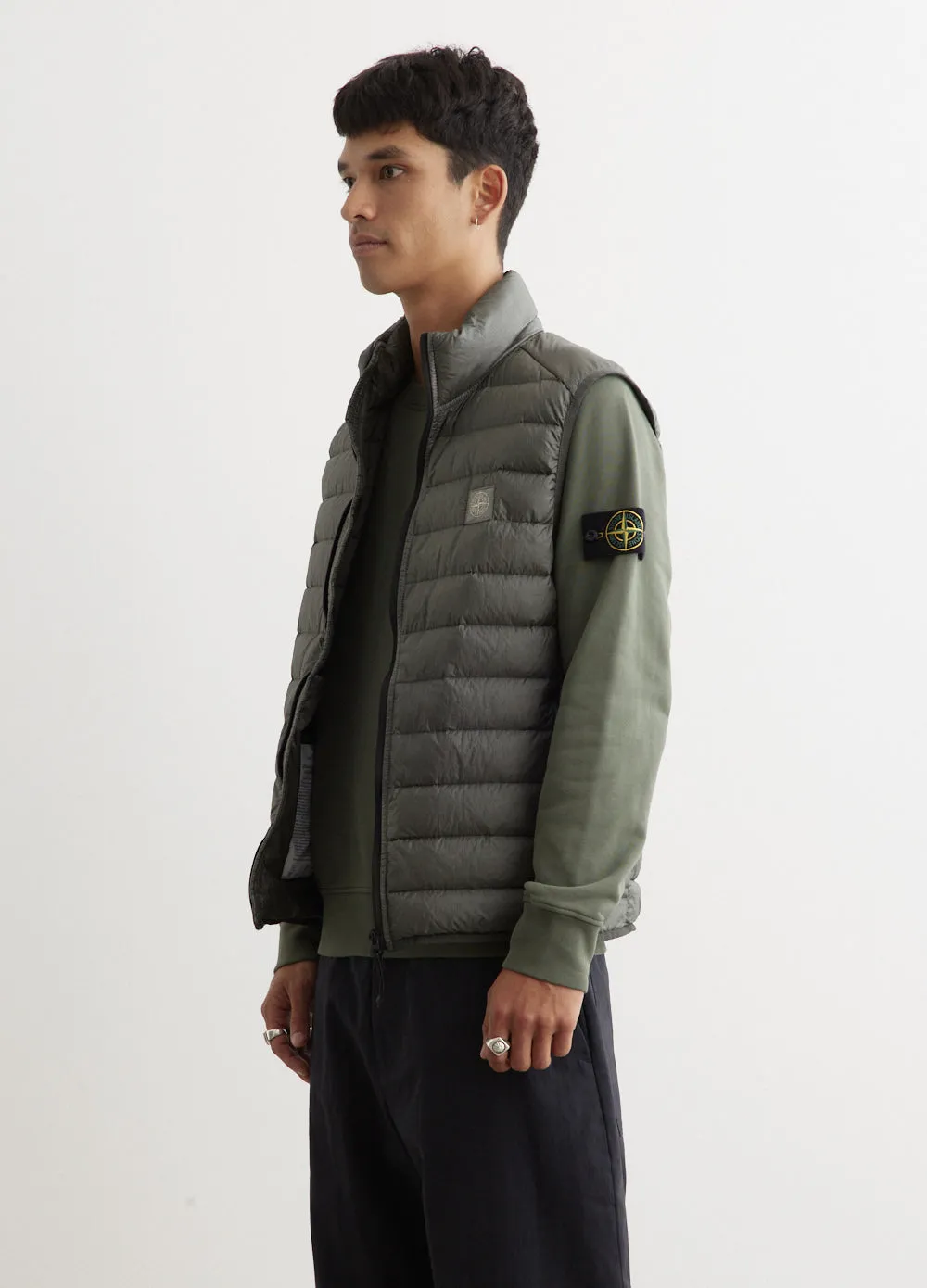 Compass Patch Light Down Vest