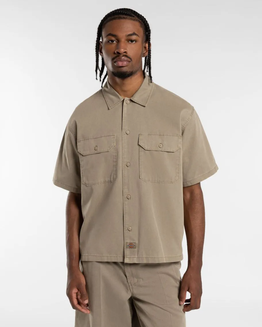 Dickies Unionville S/S Work Shirt - Desert Sand