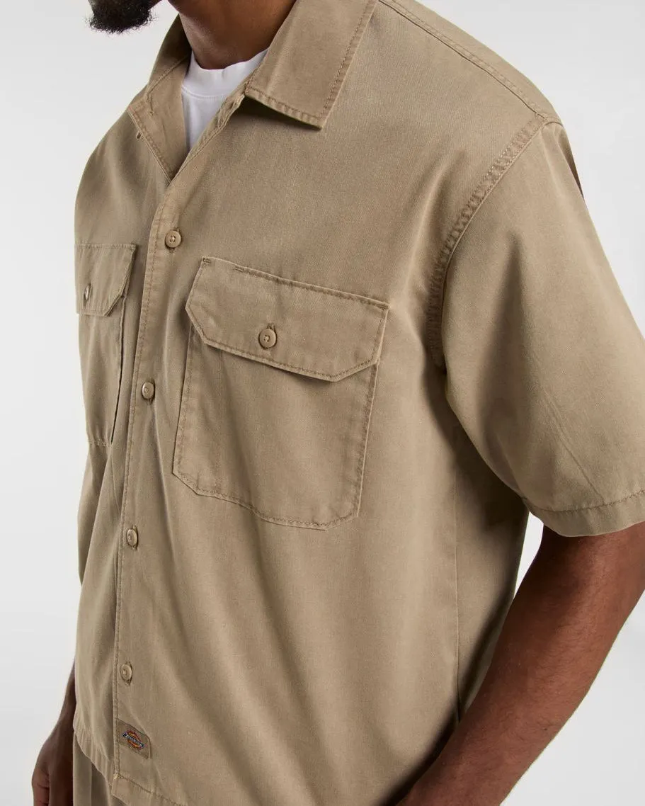 Dickies Unionville S/S Work Shirt - Desert Sand