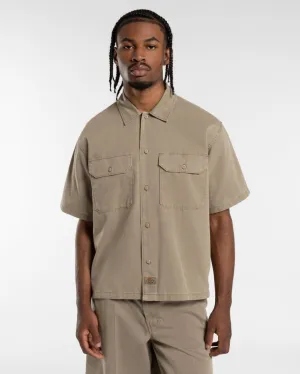 Dickies Unionville S/S Work Shirt - Desert Sand