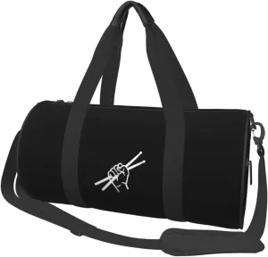 Drumsticks Drummer Convertible Garment Bag with Shoulder Strap, Carry on Garment Duffel Bag for Men Women - Rolling Foldable for Travel Luggage Bags (Black)
