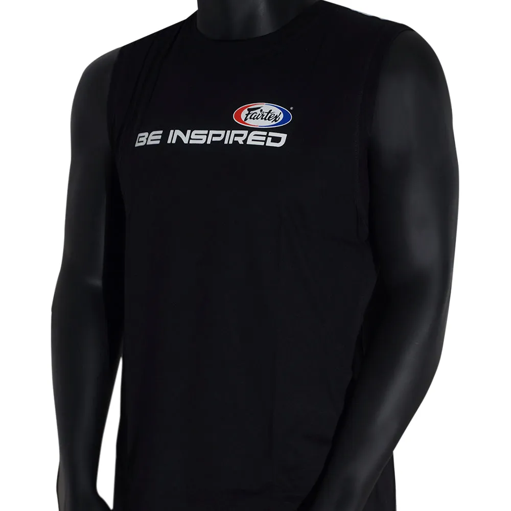 FAIRTEX MTT35 Cotton Jersey Tank Top Black Size M