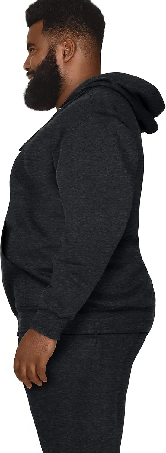 Fruit of the Loom Men's Big and Tall Fleece Pullover Hoodies