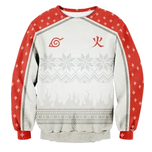 Giftngon - Personalized Konoha Hokage Unisex Wool Sweater