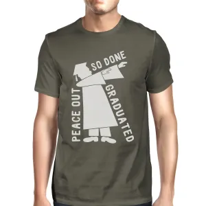 Graduated Dab Dance Mens Dark Grey Shirt