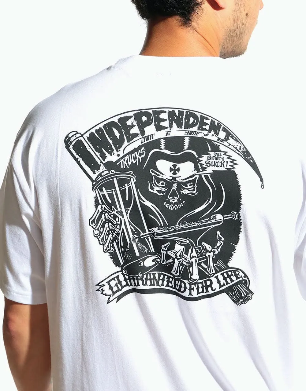 Independent G.F.L. Reaper T-Shirt - White
