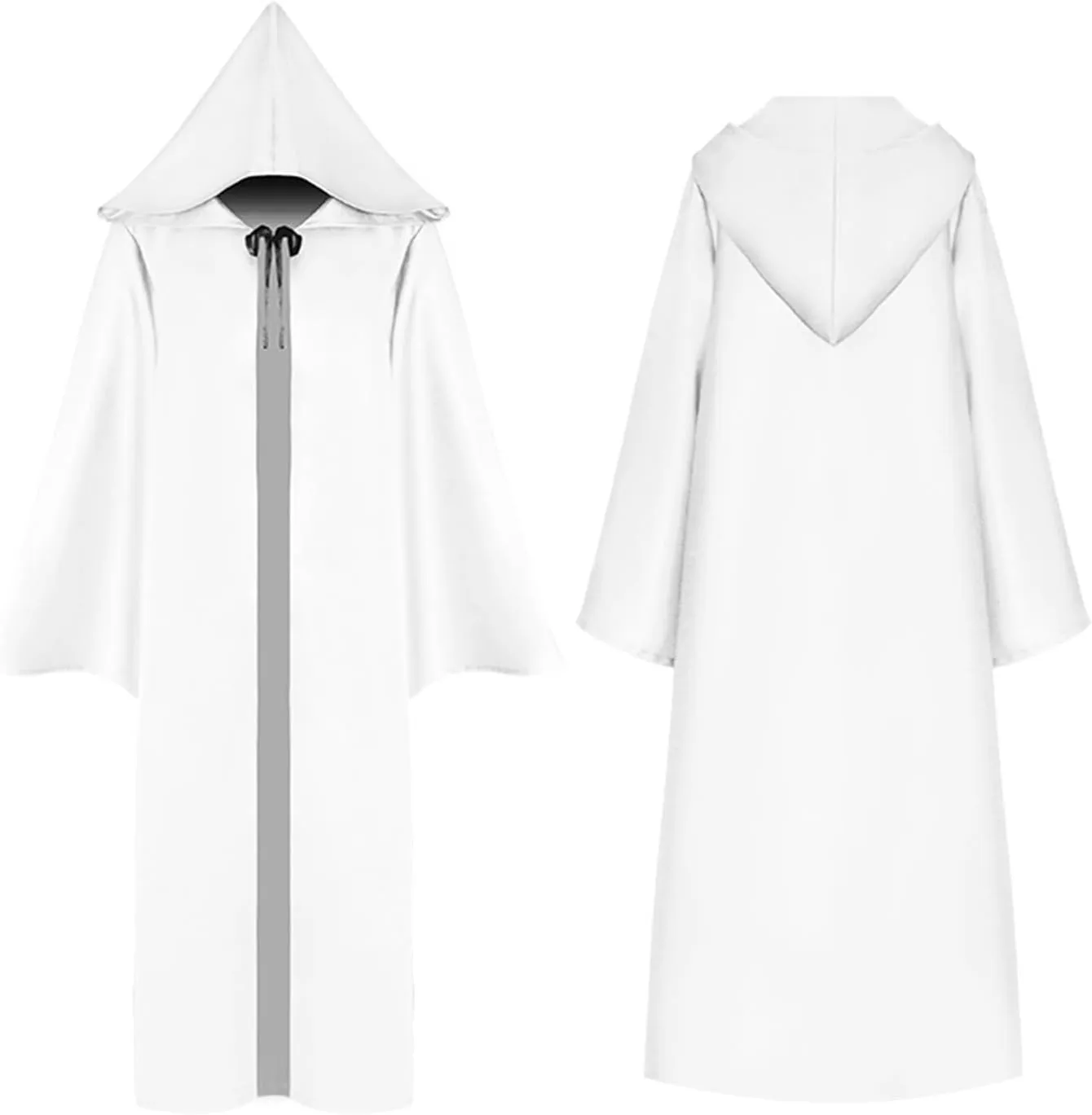 Men Tunic Hoodies Robe Knight Cosplay Costume Adult Long Capes Cloak Halloween Outfit