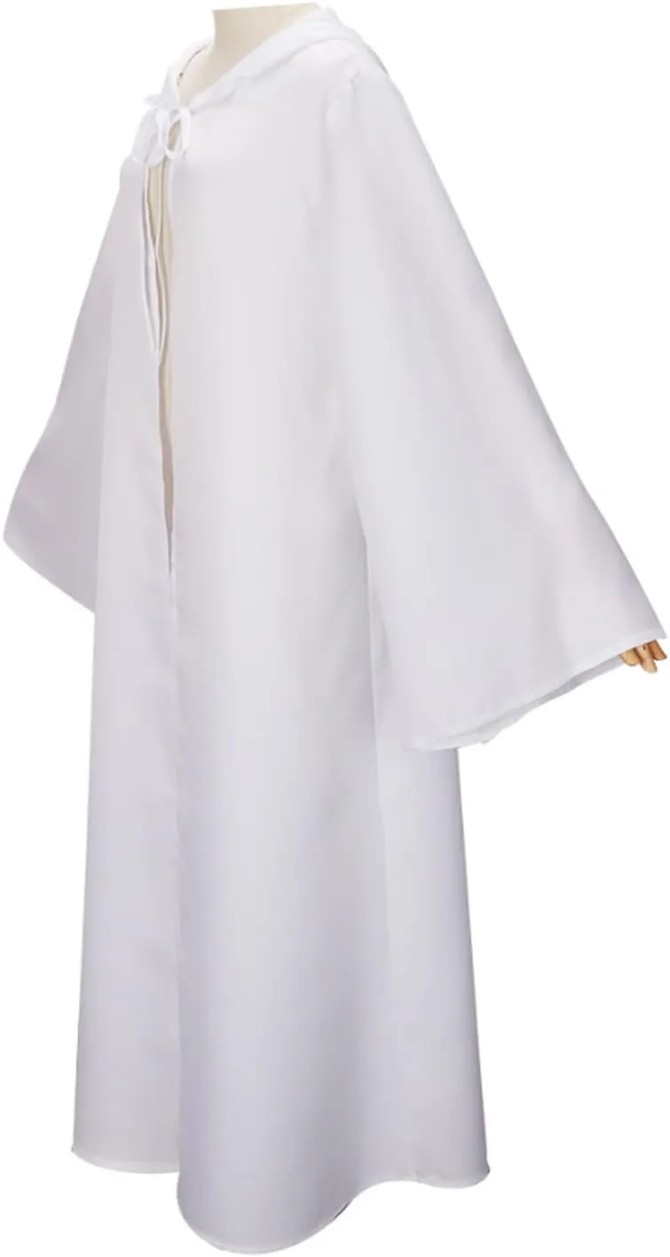 Men Tunic Hoodies Robe Knight Cosplay Costume Adult Long Capes Cloak Halloween Outfit
