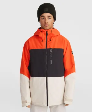 Men's Carbonite Snow Jacket - Paprika Flame