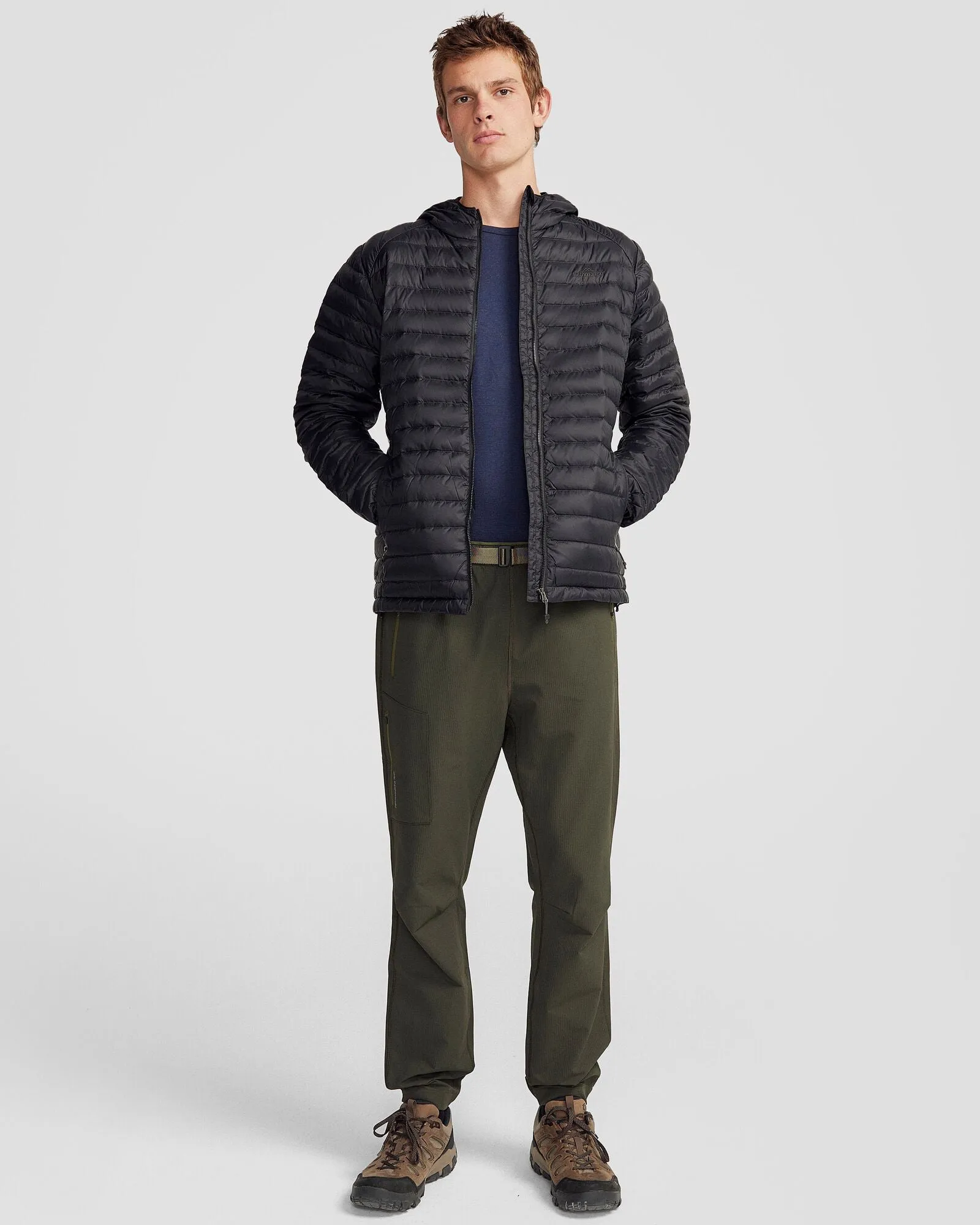 Men's Heli Down Hooded Jacket 3.0 - Black Stingray