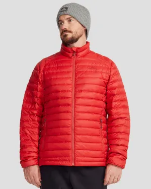 Men's Heli Down Jacket v4 - Spicy Chilli Pepper