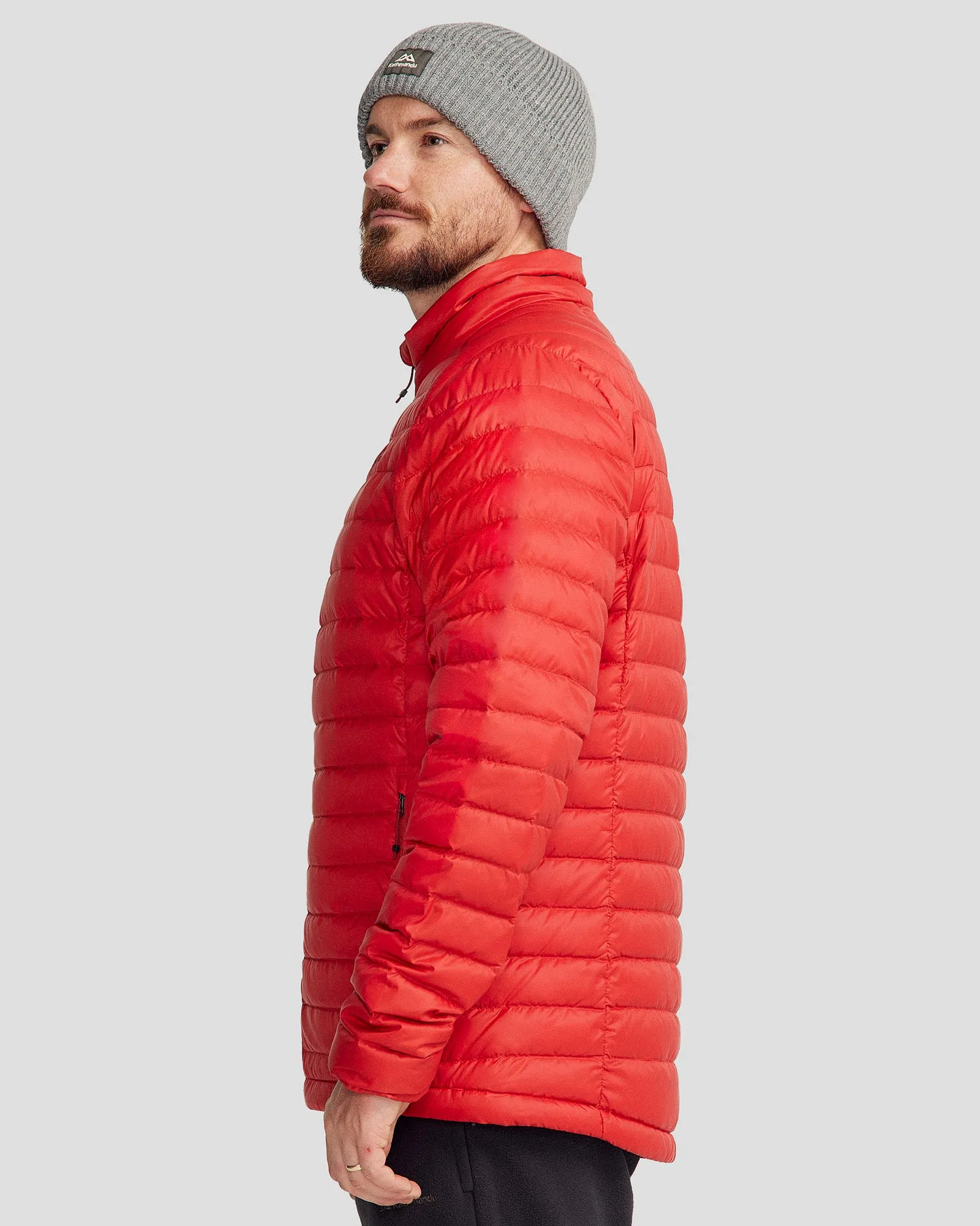 Men's Heli Down Jacket v4 - Spicy Chilli Pepper