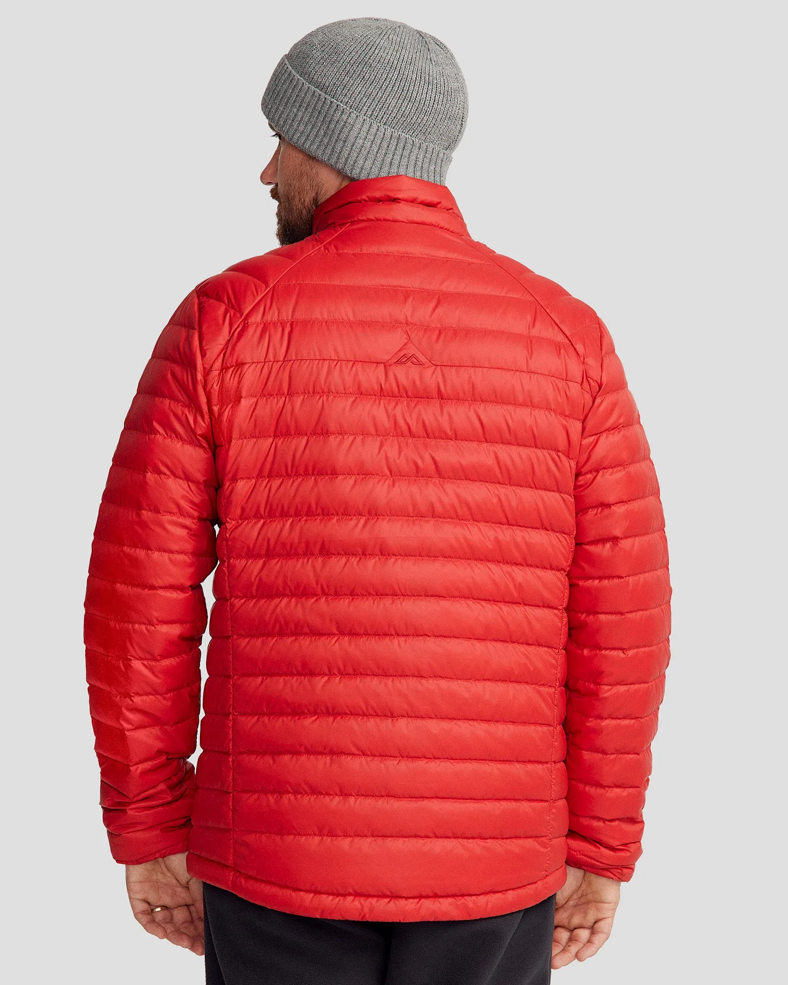 Men's Heli Down Jacket v4 - Spicy Chilli Pepper