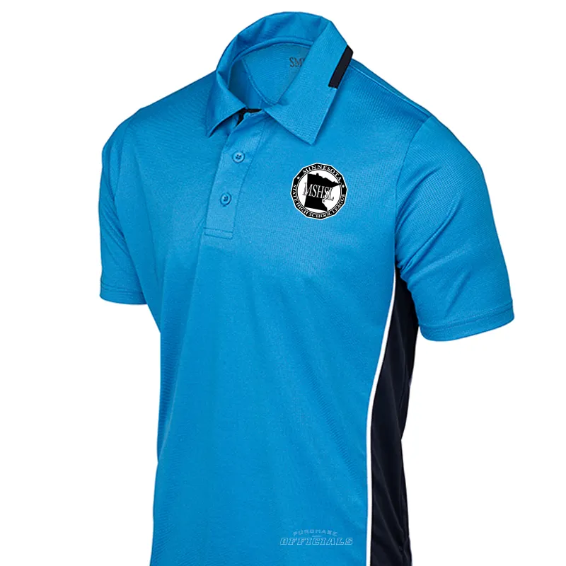 Minnesota MSHSL Softball Men's Bright Blue Umpire Shirts
