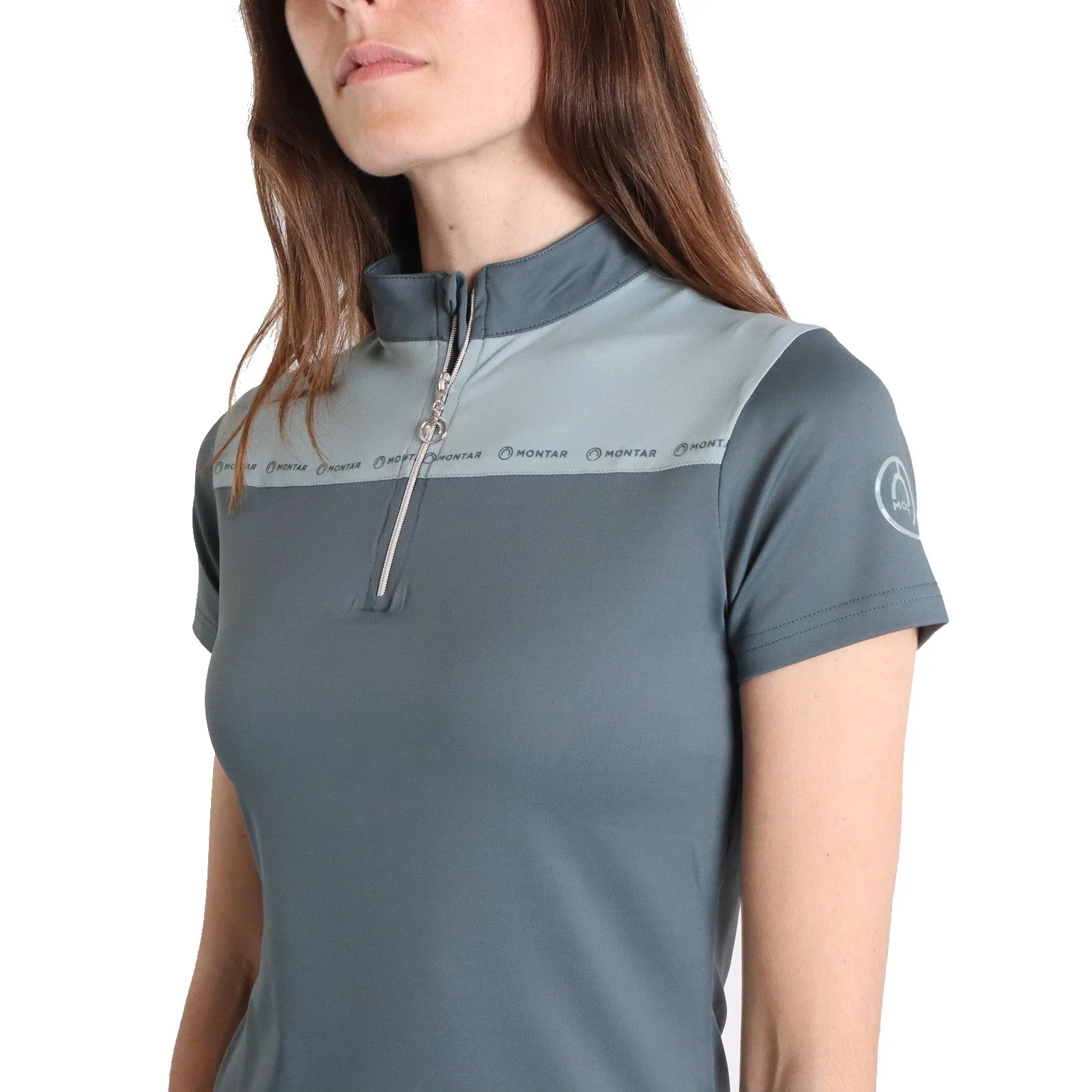 Montar MoLyra Ladies Short Sleeve Training Shirt, Jade
