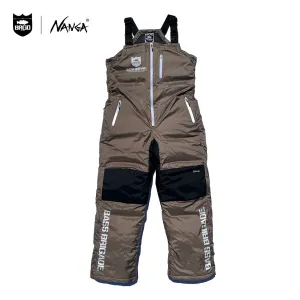 NANGA × BASS BRIGADE AURORADOWN BIB- COYOTE