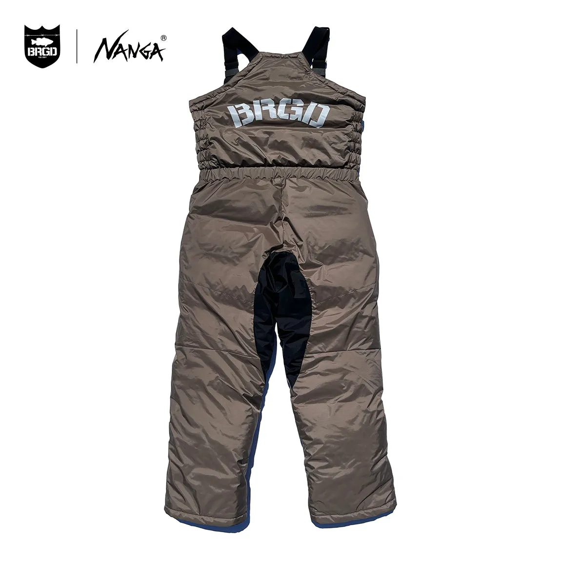 NANGA × BASS BRIGADE AURORADOWN BIB- COYOTE