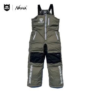 NANGA × BASS BRIGADE AURORADOWN BIB- OD GREEN-M