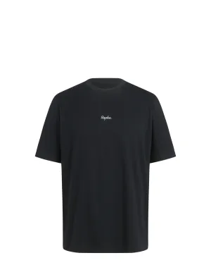 Rapha Mens Cotton T-Shirt Black/Grey