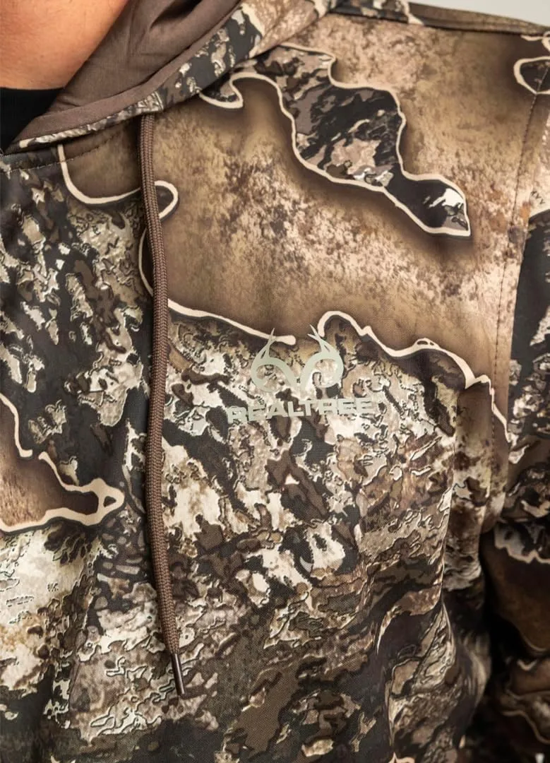 Realtree Men's Camo Midweight Hunting Performance and Sherpa Hoodies Pullover