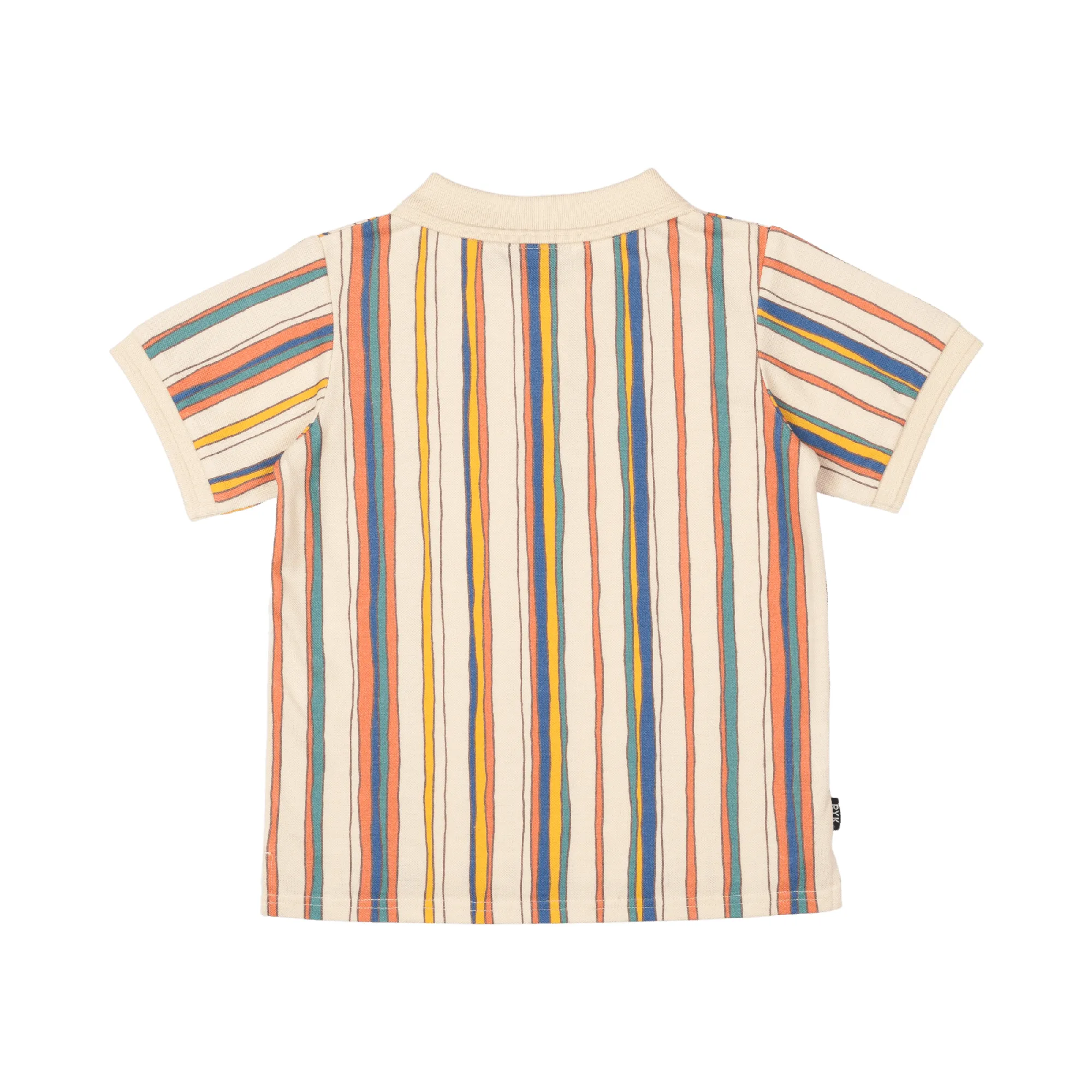 ROCK YOUR BABY - STRIPE POLO T SHIRT