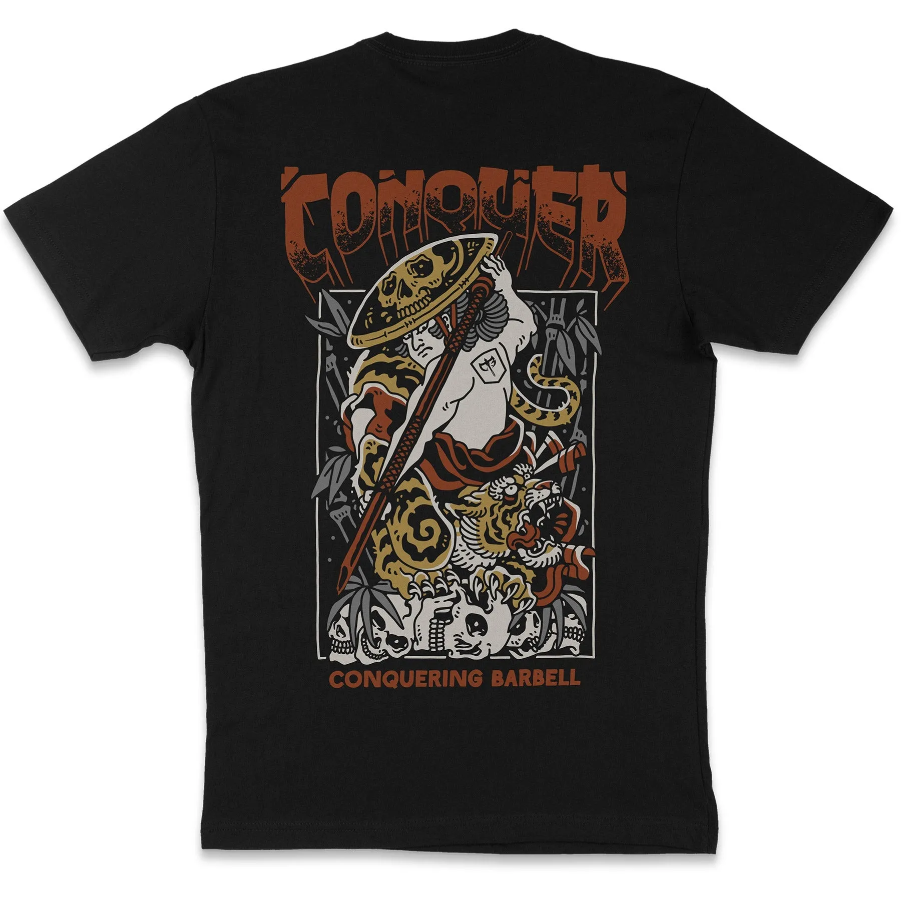 Samurai Conqueror - Black Tee