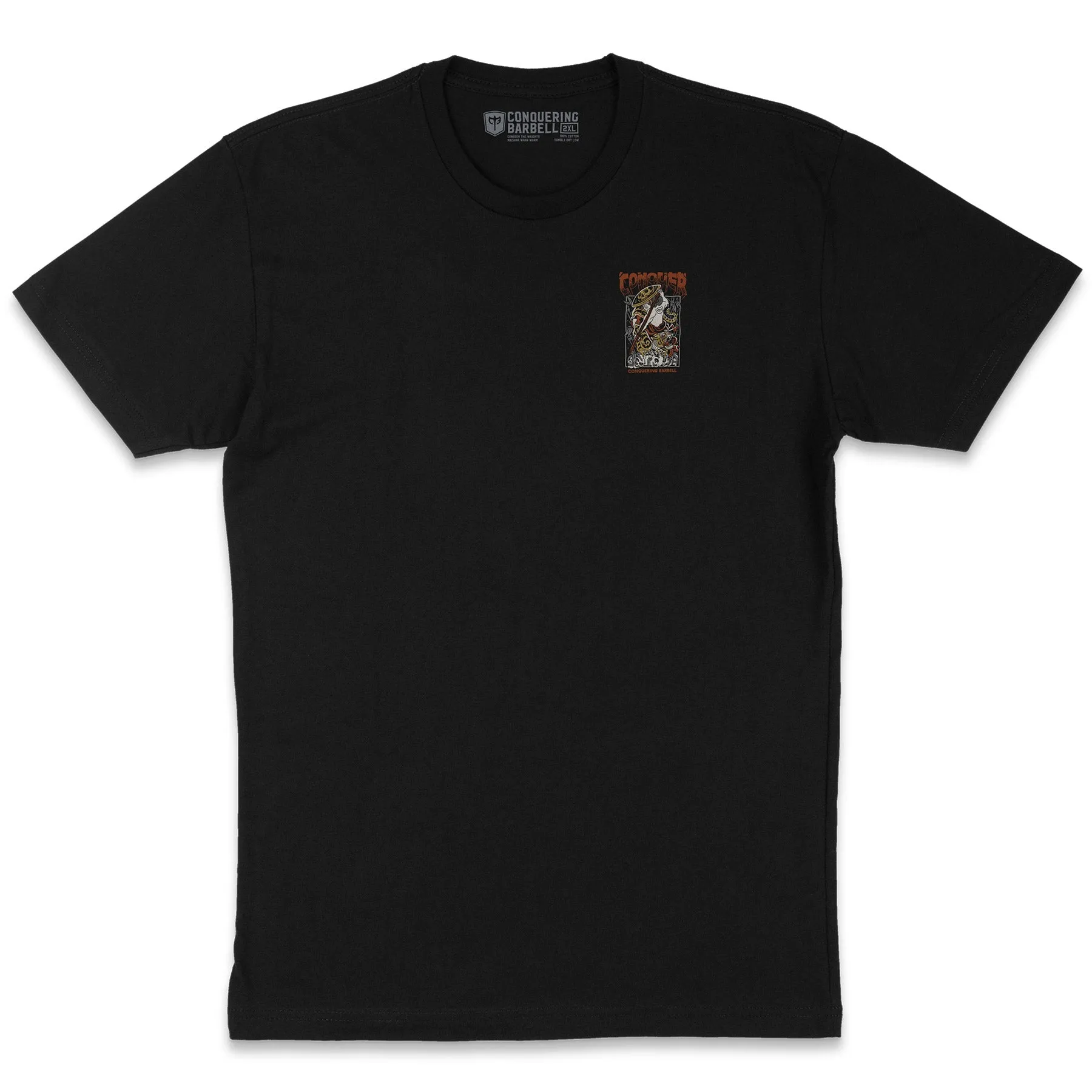 Samurai Conqueror - Black Tee