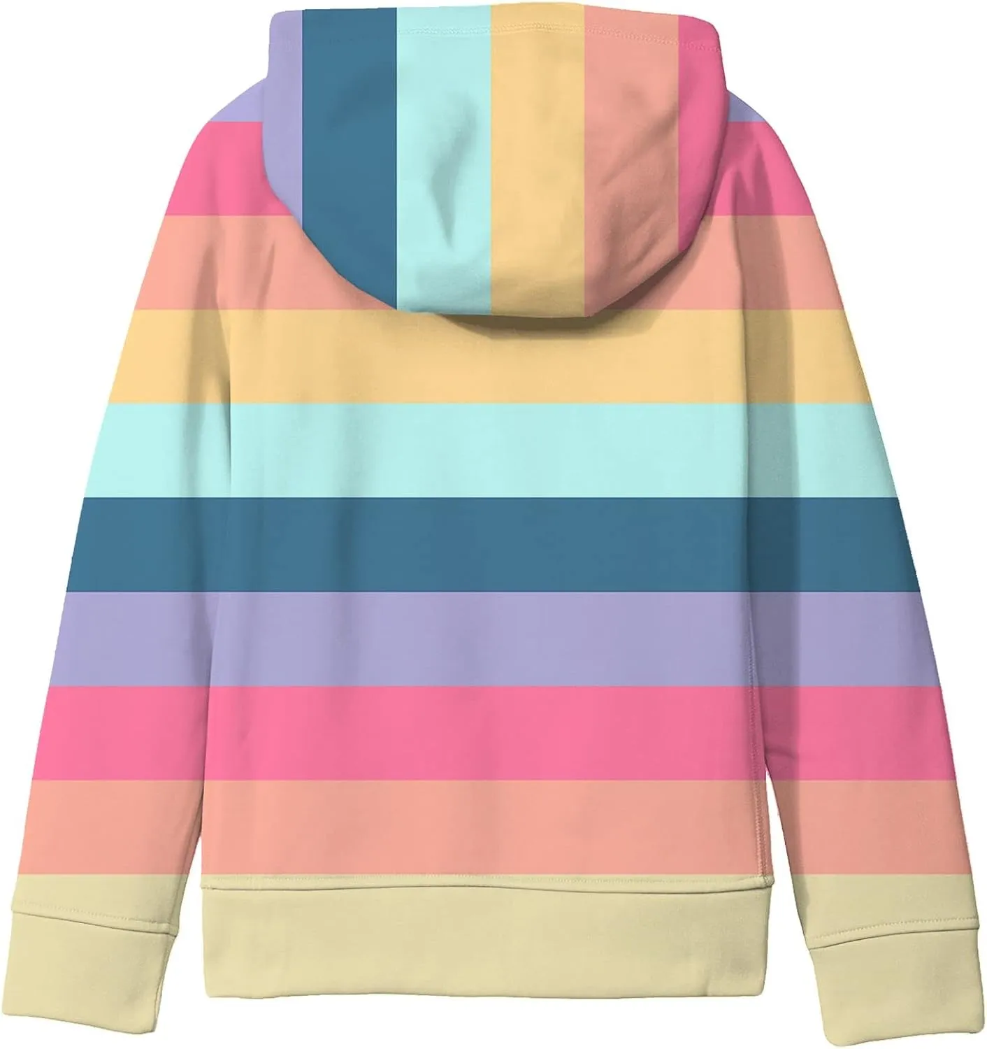 SAYM Big Girls Galaxy Fleece Pockets Sweatshirts Jacket Pullover Hoodies