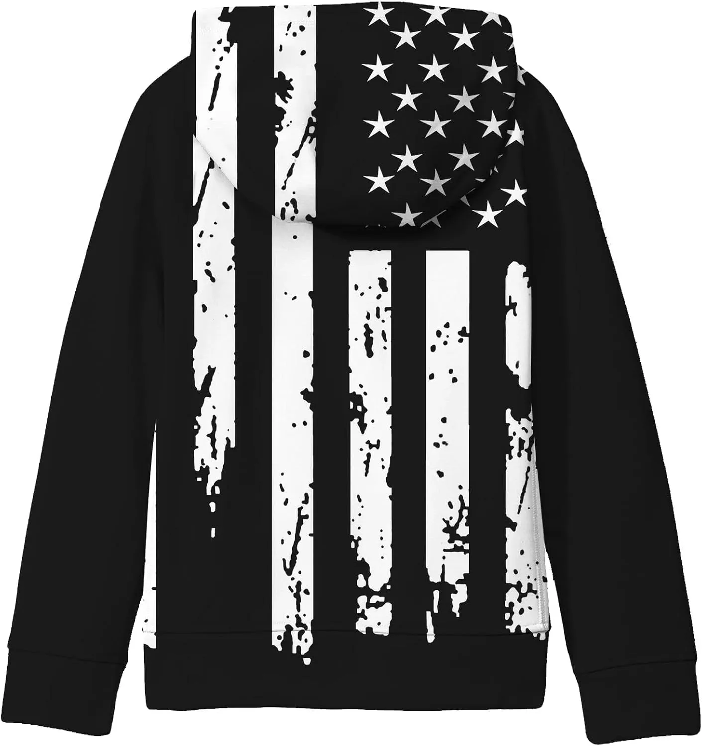 SAYM Teen Boys' Galaxy Fleece Sweatshirts Pocket Pullover Hoodies 4-16Y