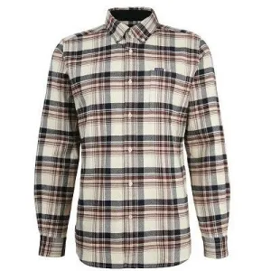 Shieldton Tailored Shirt in Ecru by Barbour
