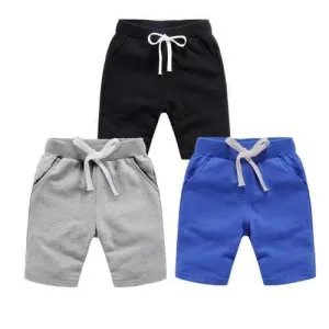 Soft Cotton Boys Sport Shorts For 1Y-11Y