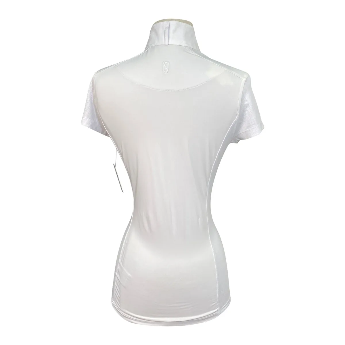 Tredstep Solo Short Sleeve Show Shirt in White - Women's XS
