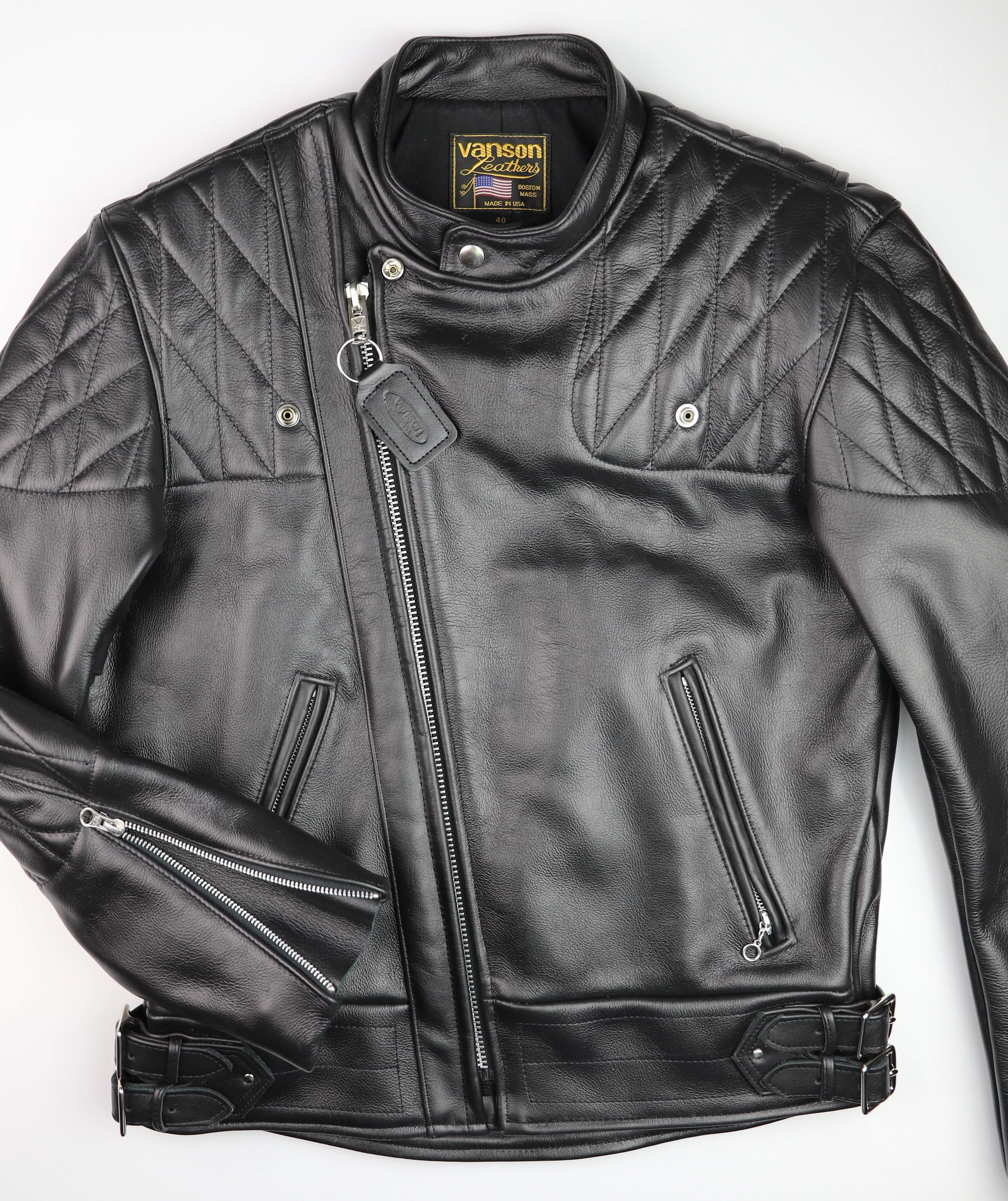 Vanson Chopper Jacket, size 40