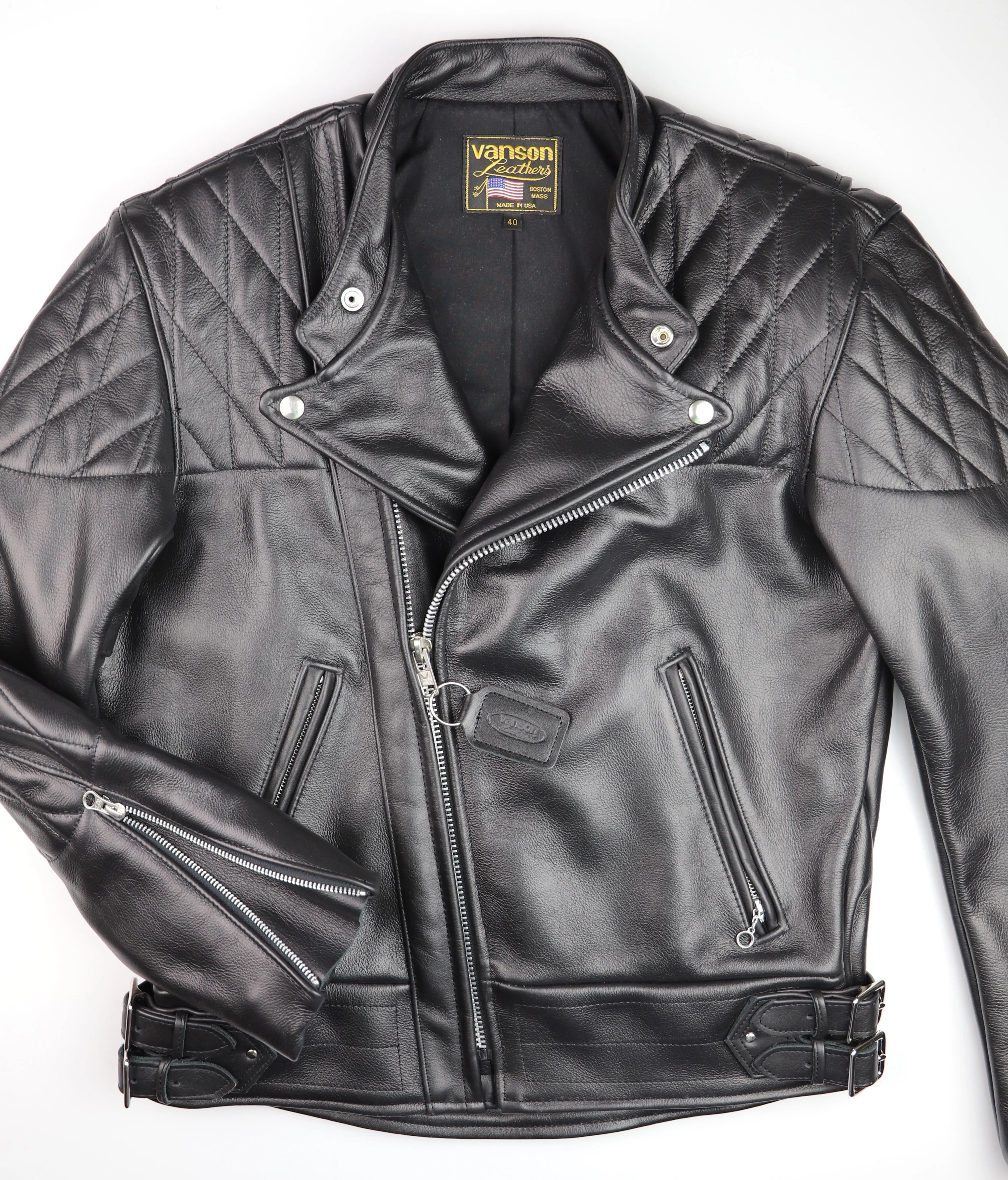 Vanson Chopper Jacket, size 40