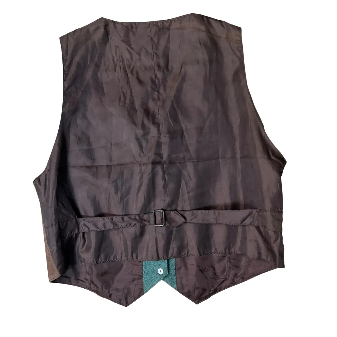 Vintage Real Leather Suede Vest