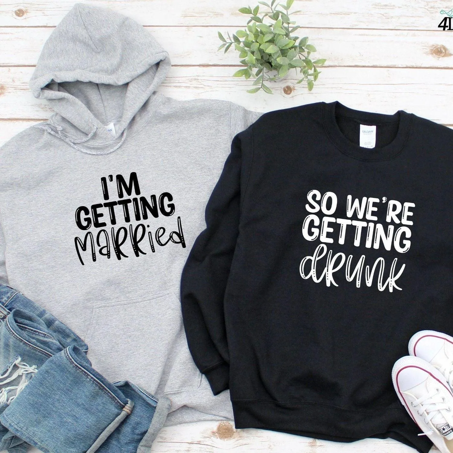 Wedding Bells & Buzz: I'm Getting Married, So We're Getting Drunk Matching Outfits