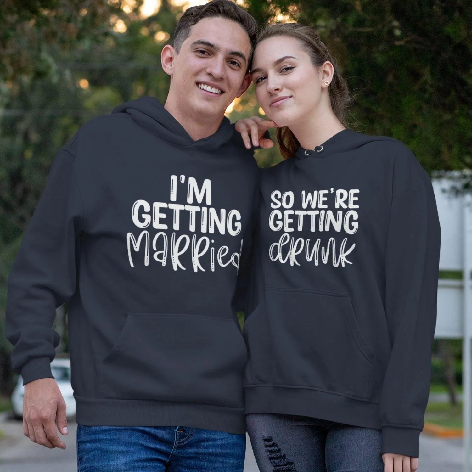 Wedding Bells & Buzz: I'm Getting Married, So We're Getting Drunk Matching Outfits