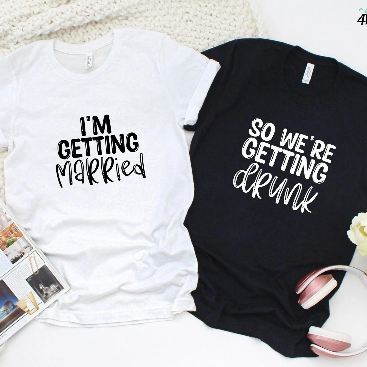 Wedding Bells & Buzz: I'm Getting Married, So We're Getting Drunk Matching Outfits