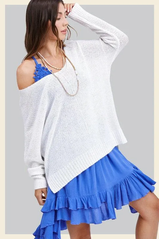 Womens Casual Relaxed Fit Winnie Sweater