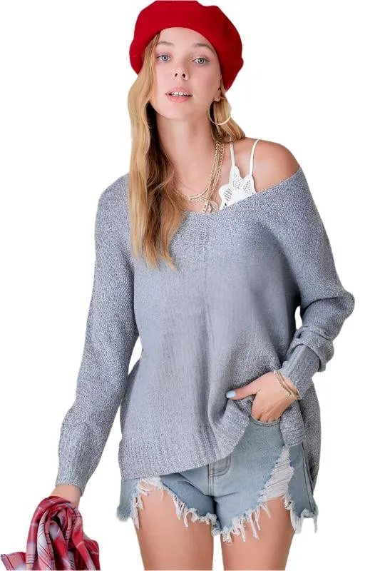 Womens Casual Relaxed Fit Winnie Sweater