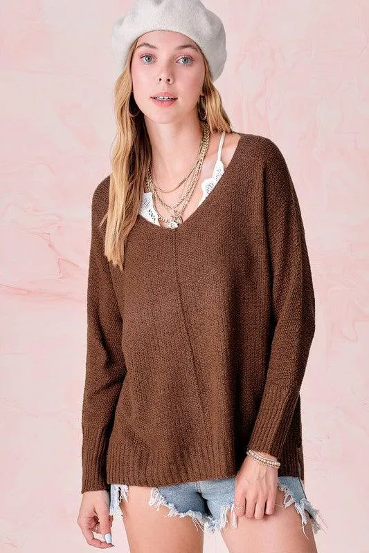 Womens Casual Relaxed Fit Winnie Sweater