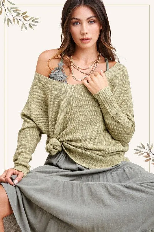 Womens Casual Relaxed Fit Winnie Sweater