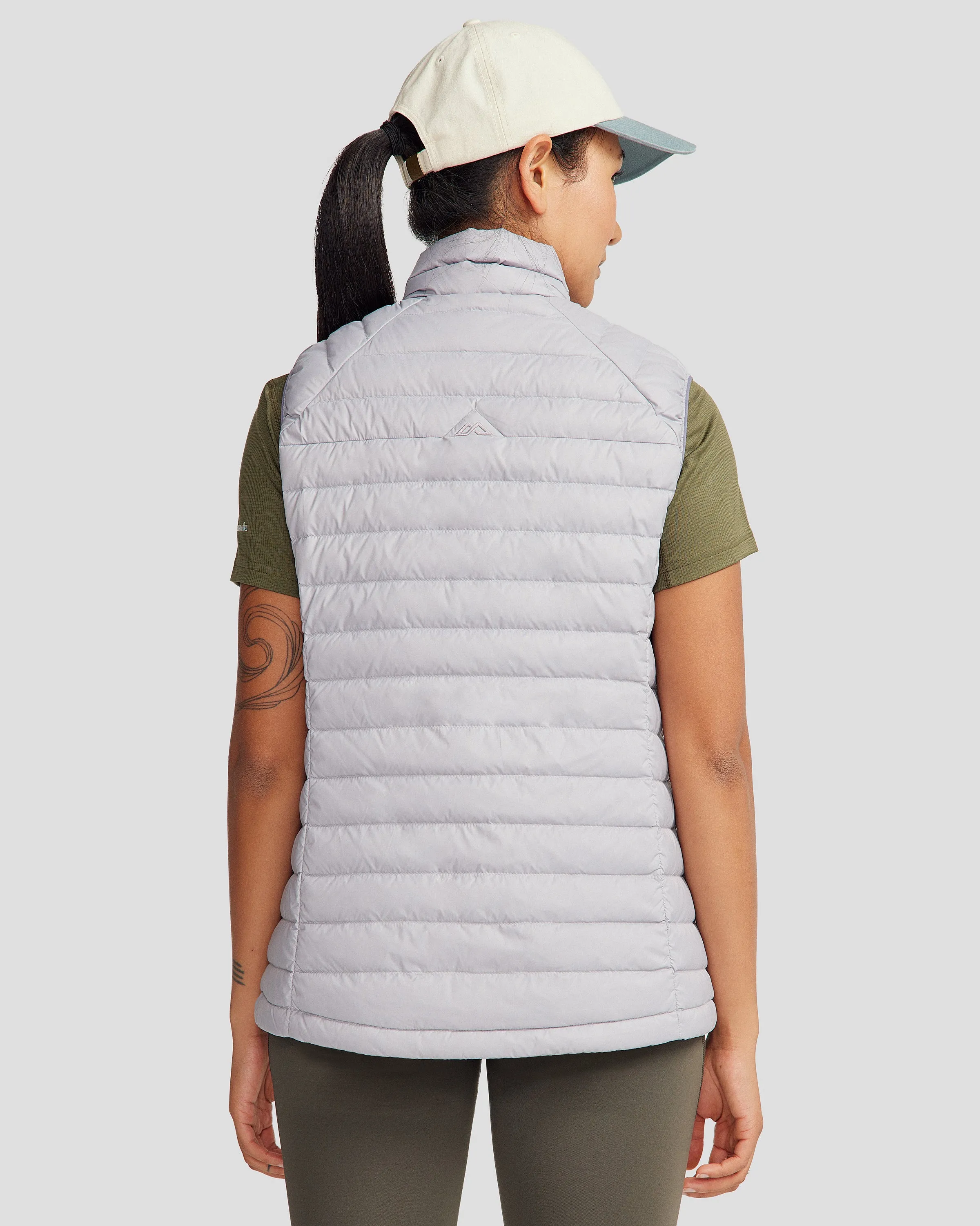 Women's Heli Down Vest v2 - Light Haze