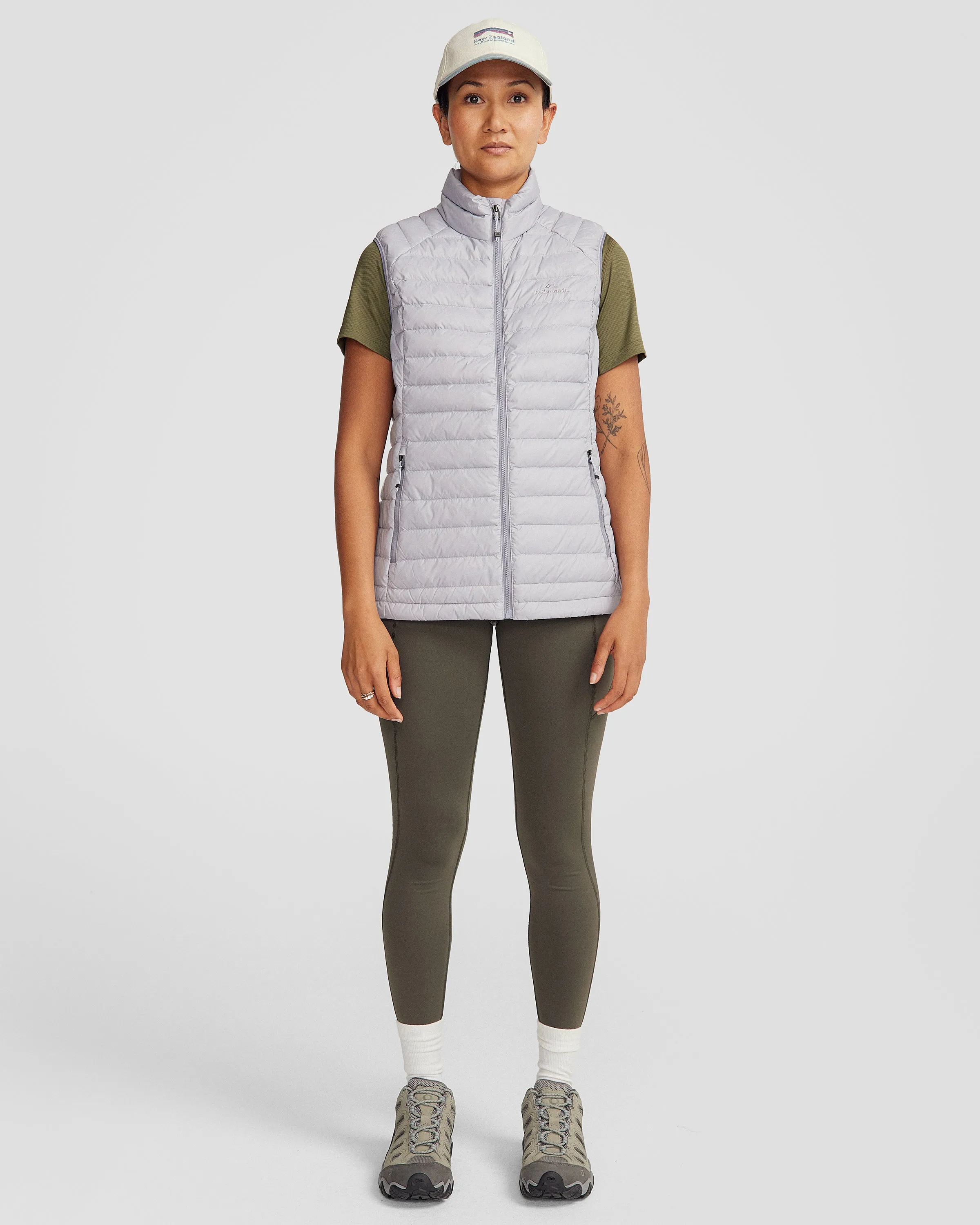 Women's Heli Down Vest v2 - Light Haze