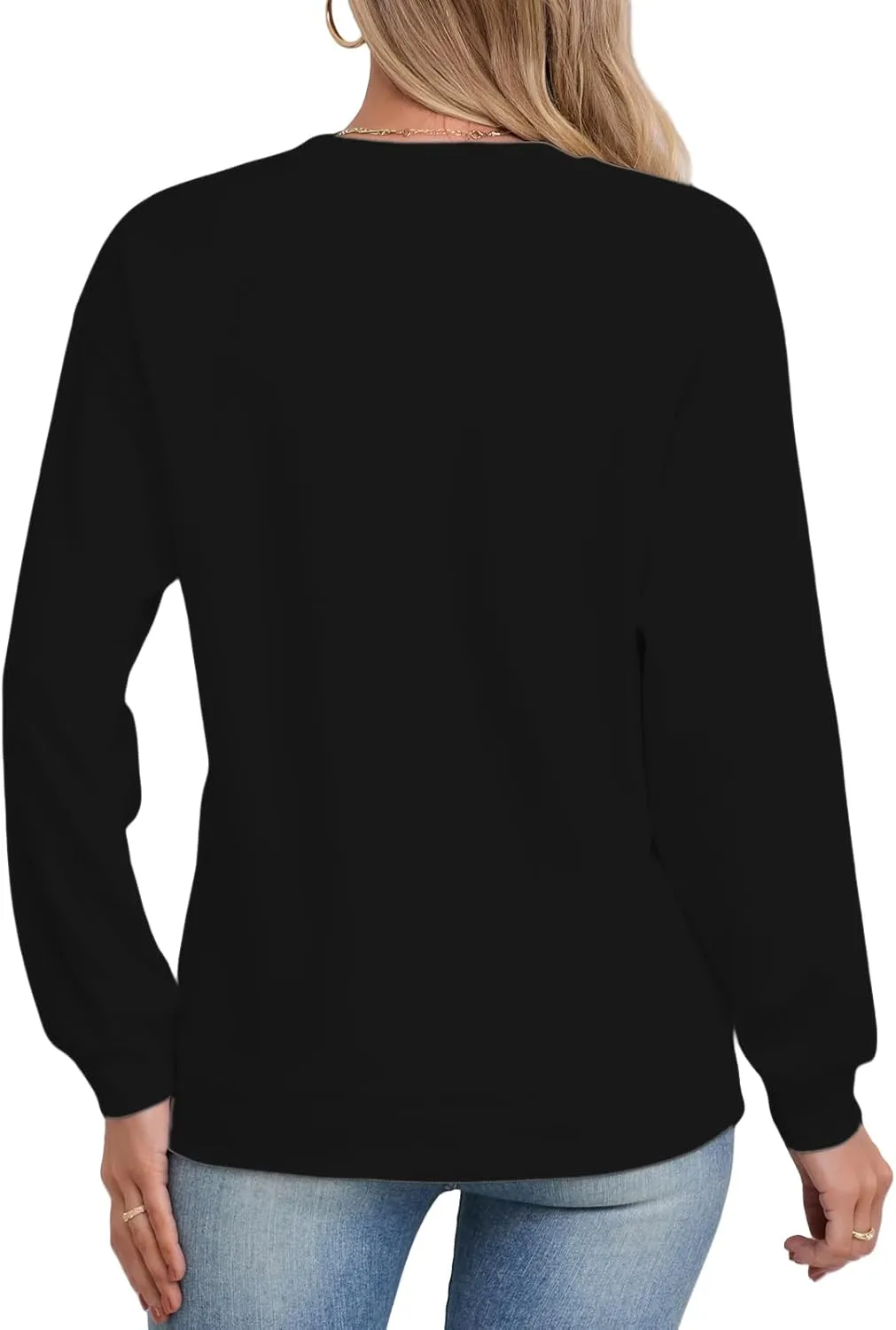 Women's Oversized Pullover Hoodie Long Sleeve Crewneck Athletic Sweatshirt Casual Loose Cotton Hoodies