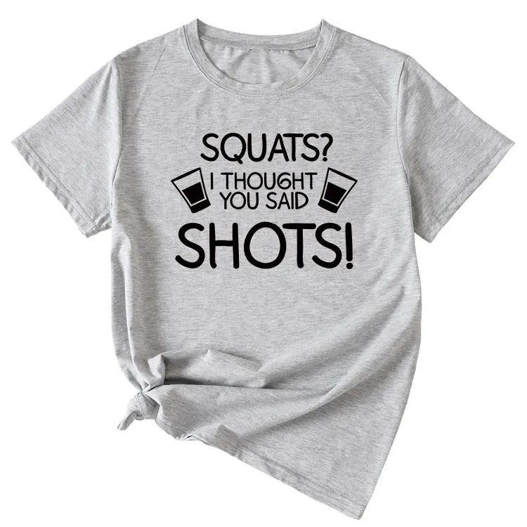 Women's Squares I Thought Casual Short Sleeved T-shirt